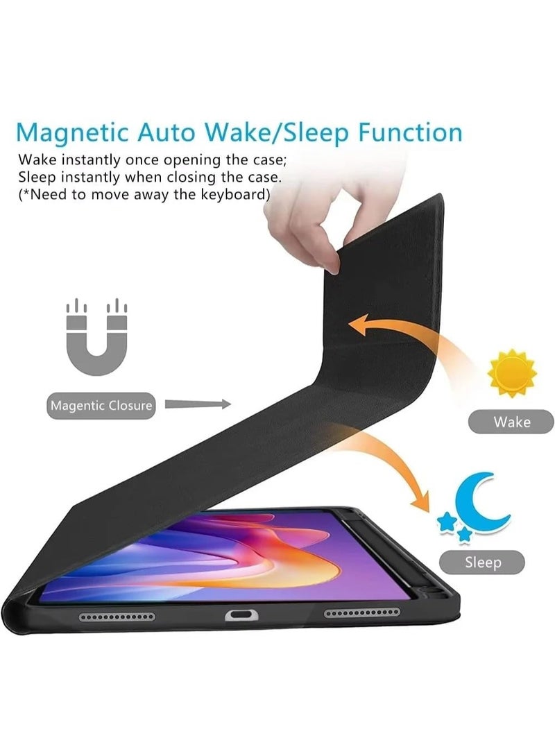 Muzz TOUCH Keyboard Case for Redmi Pad 2, 11-inch, Bluetooth Compatible Magnetic Auto Sleep/Auto Wake Function For Mi Pad 2 11" - Image 4