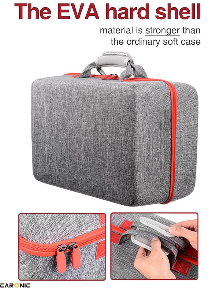 CARONIC PS5 Carrying Case Travel Storage Bag Compatible With Playstation 5 Slim - Image 3