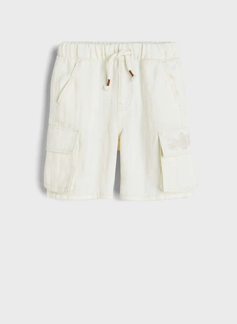 H&M Twill Cargo Shorts