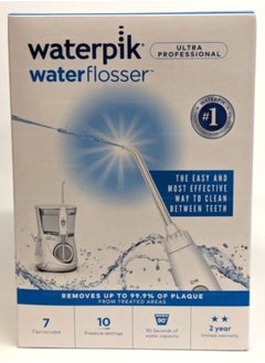 Waterpik Waterpik WP-660UK Ultra Professional Water Flosser, White Edition (UK 2-Pin Bathroom Plug)  - Image 3