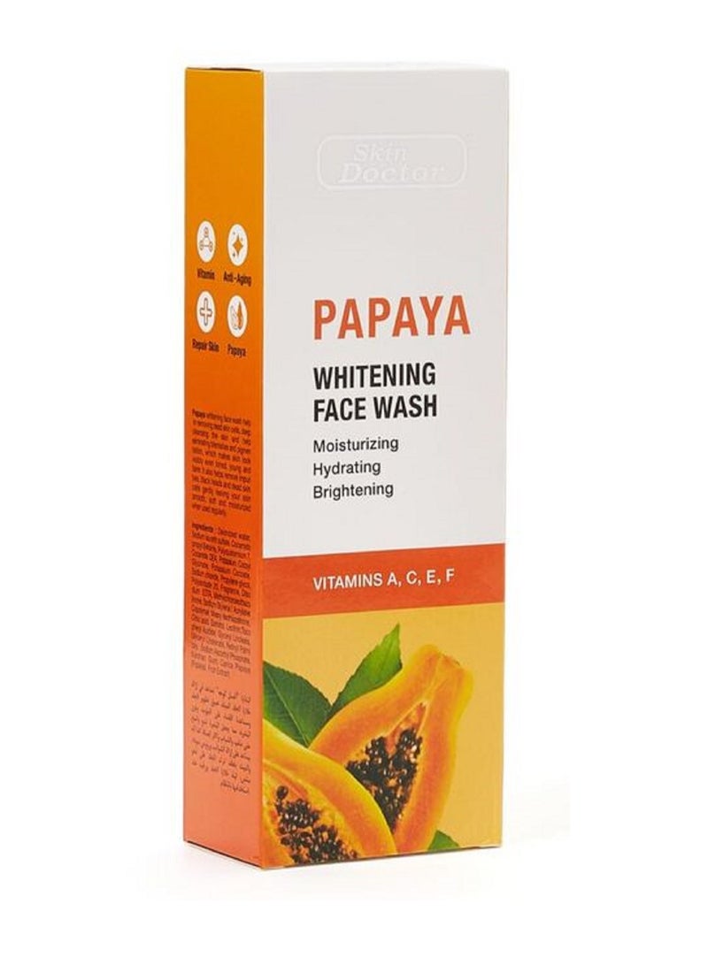 Skin Doctor Whitening Face Wash Papaya 125ml - Image 1