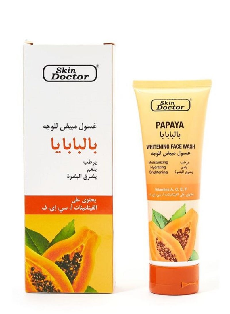 Skin Doctor Whitening Face Wash Papaya 125ml - Image 2