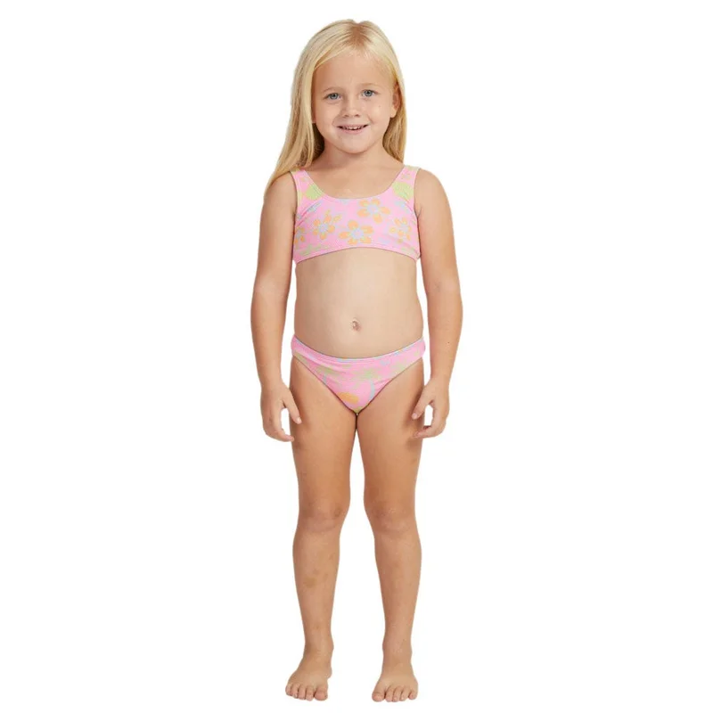 Roxy Beach Day Together Two Piece Bralette Bikini - Kids
