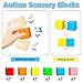 Apluses 42PCS Magnetic Blocks Gifts for 3 4 5 6 Year Old Magnet Building Blocks for Toddlers Girls Boys Sensory Montessori Autism Magnetic Toys for Kids Ages 35 48 - Image 3