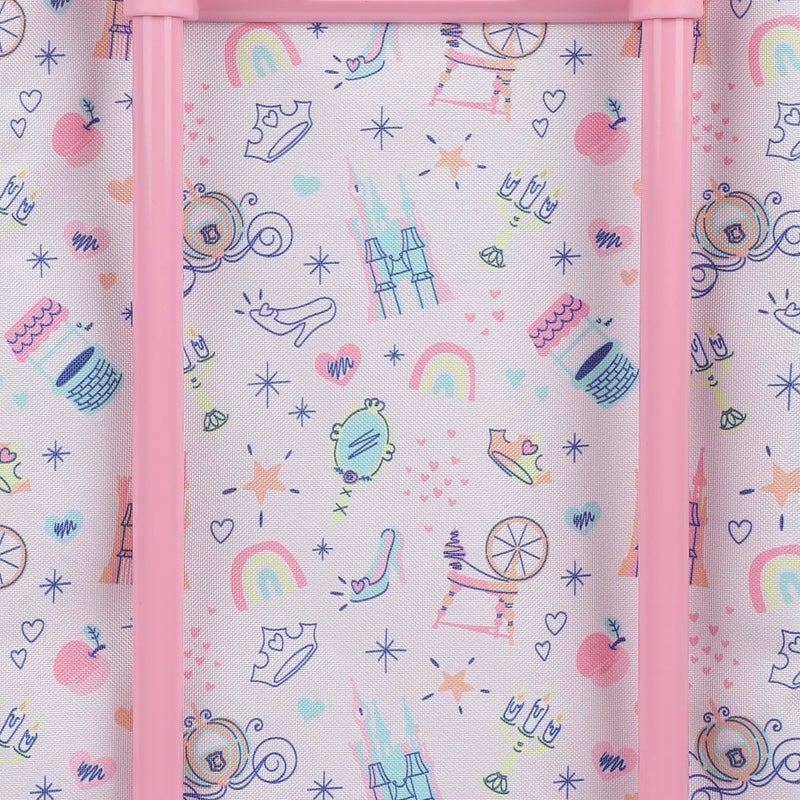 Bioworld Disney Princess Group Shot & Icons 14" Youth Pink Pilot Case - Image 5