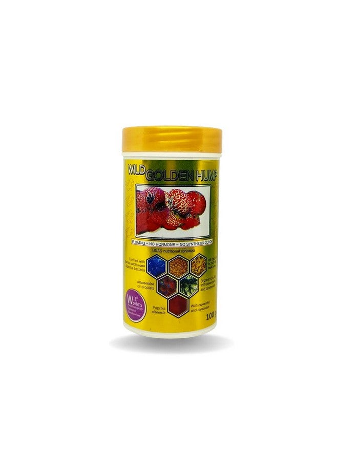Generic Wild Golden Hump Fish Food, 100 G With Free Key Ring  - Image 1
