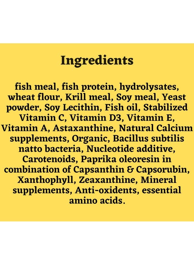 Generic Wild Golden Hump Fish Food, 100 G With Free Key Ring  - Image 5