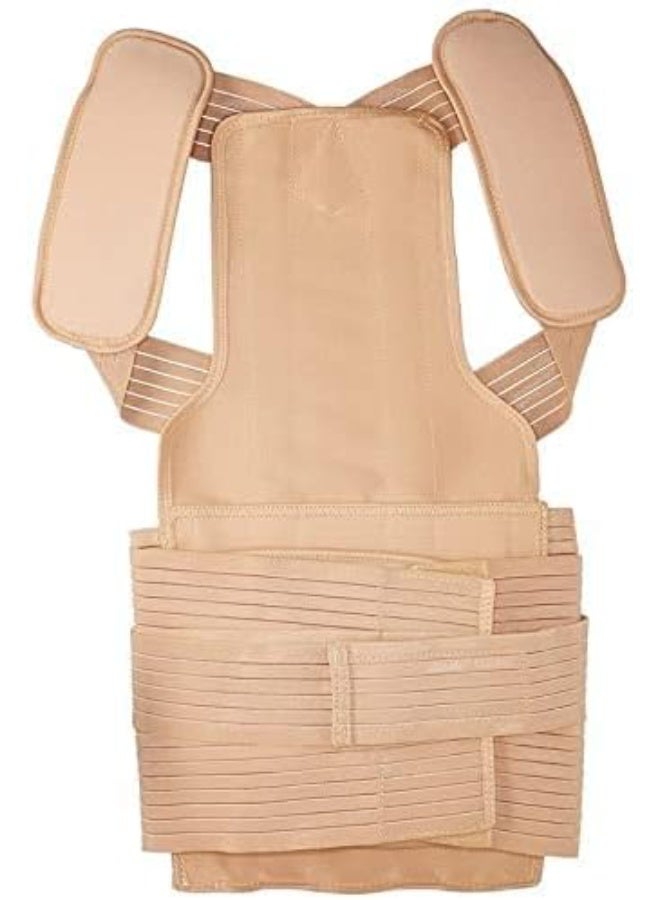 Compact Spinal Brace (M) – Adjustable Back Support, Lightweight & Comfortable, Posture Correction, Daily Use - Image 4