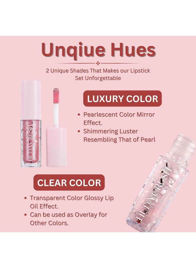 HUDACRUSH 12Pcs Lipstick Combo Set, Christmas Gifts For Women, Long Lasting Lipstick Waterproof Matte Liquid Lipsticks, Red, Brown Nude Lipstick Shade, Ideal Lipstick For Dusky Skin Tone & Indian Tone - Image 3