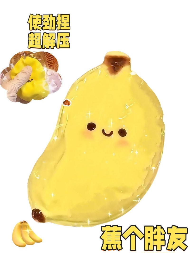 Xiaohongshu's Popular Triangle-Shaped Salted Egg Yolk Rice Ball Squishy Toy, Stress-Relief Slow-Rebound Silicone Squishy Toy, Realistic Food Toy - Image 1