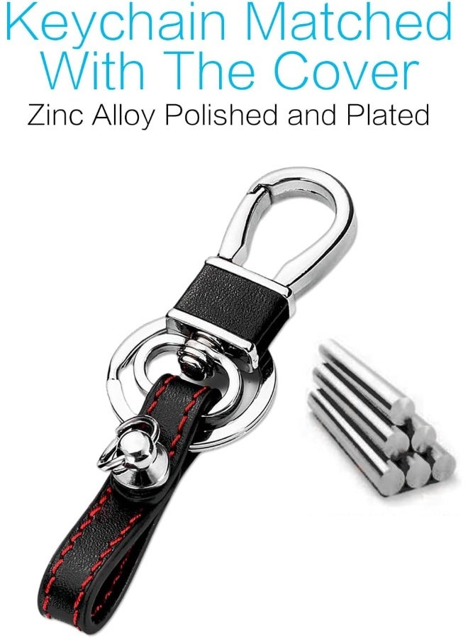 MECHCOS Leather Keyless Entry Remote Control Smart Key Case Cover - Image 5