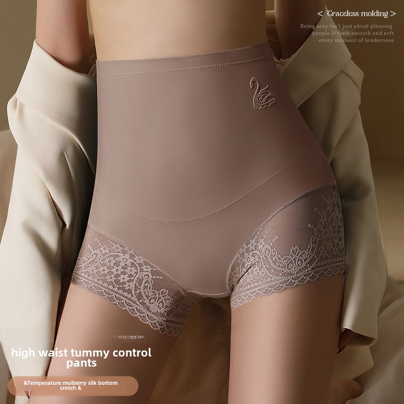 High-Waist Tummy Control Postpartum Shaper Panties Black - Image 5