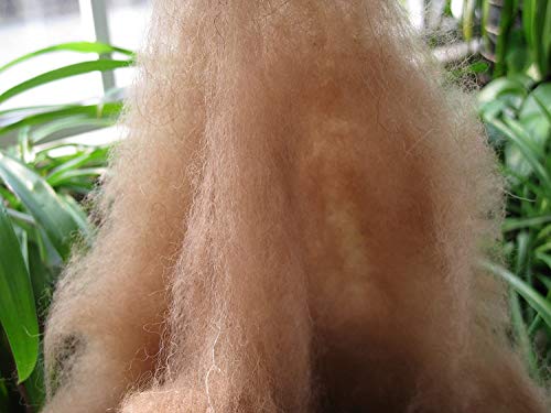 iMongol Super Clean Fine Camel Wool Fiber Filler Cloud for Stuffing, Needle Felting, Spinning,Blending and Dryer Balls, Carded,Un-Dyed,Natural Brown, 19 Micron (4oz) - Image 4