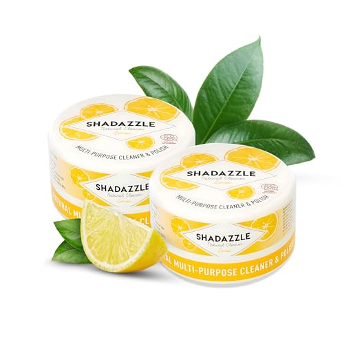 Shadazzle Natural All Purpose Cleaner and Polish – Eco friendly Multi-purpose Cleaning Product (2 Packs, Lemon) - Image 1