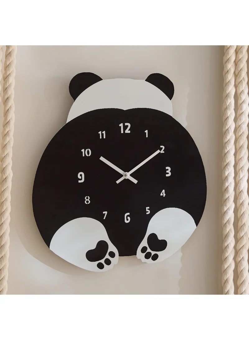 Home Box Forresta Panda Wall Clock 40 x 4 x 35 cm