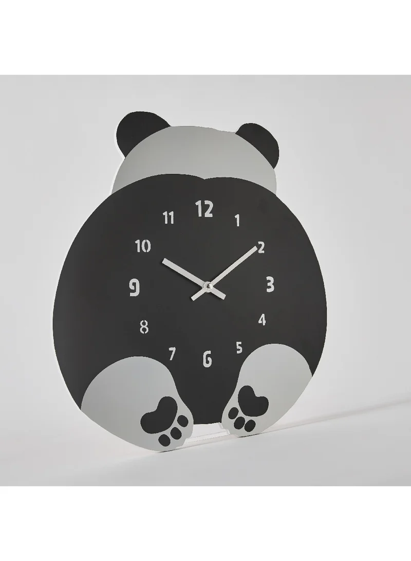 Home Box Forresta Panda Wall Clock 40 x 4 x 35 cm
