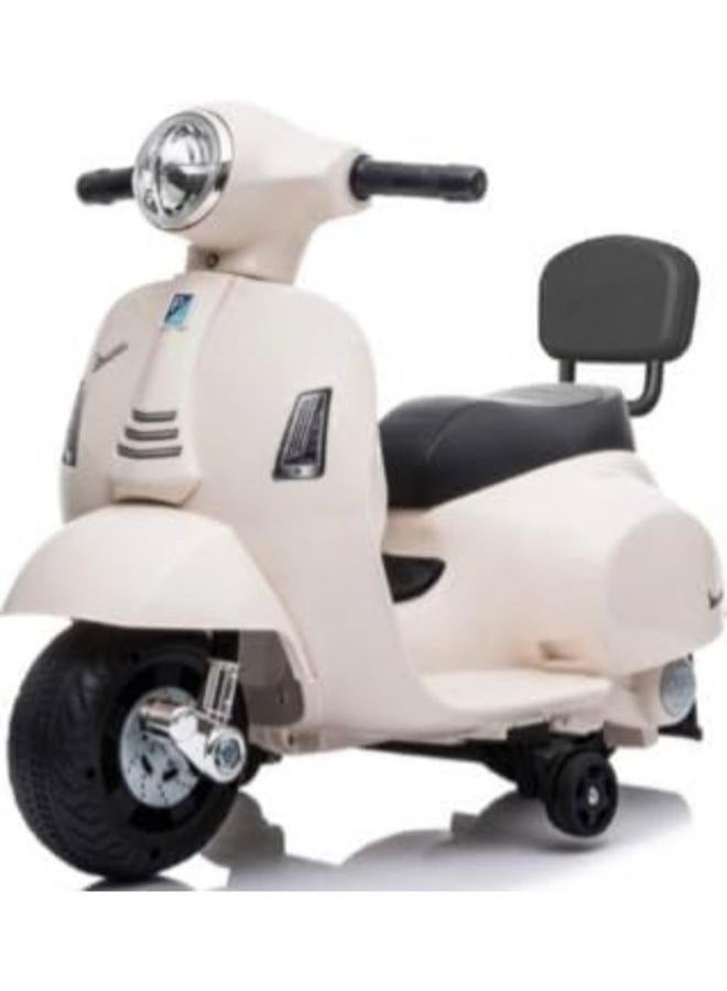Vespa Mini Motorcycle - White