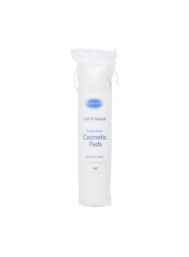 Generic 100% Natural Cotton Makeup Remover and Facial Cleansing Pads, Waffle Textured, Hypoallergenic, Standard Size, 100Pcs - Image 1