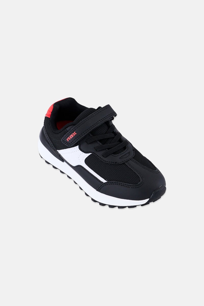 RBX Kids Boy Velcro Outdoor Shoes, Black - Image 1