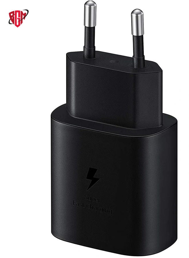 BGM compatible Samsung 45W USB Type C UK Travel Adaptor with Cable, EP-TA845XBEGGB, BlackSamsung Original 45W Fast Charging USB-C Mobile Phone Mains Plug/Wall Charger, Genuine Samsung Charger Compatible w - Image 3