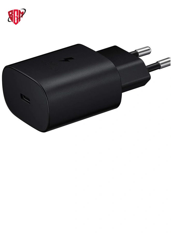 BGM compatible Samsung 45W USB Type C UK Travel Adaptor with Cable, EP-TA845XBEGGB, BlackSamsung Original 45W Fast Charging USB-C Mobile Phone Mains Plug/Wall Charger, Genuine Samsung Charger Compatible w - Image 2