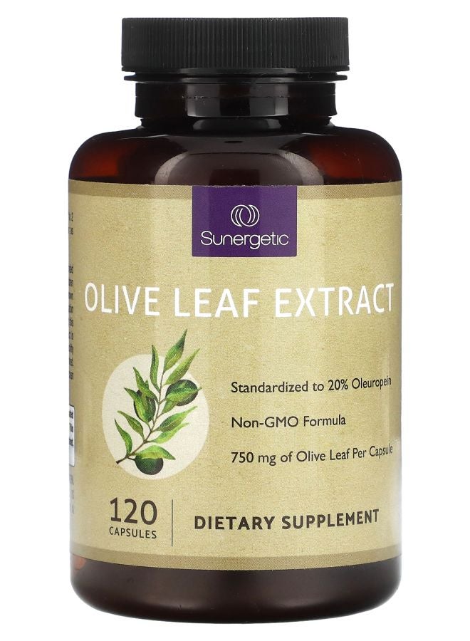 Olive Leaf Extract 750 mg 120 Capsules