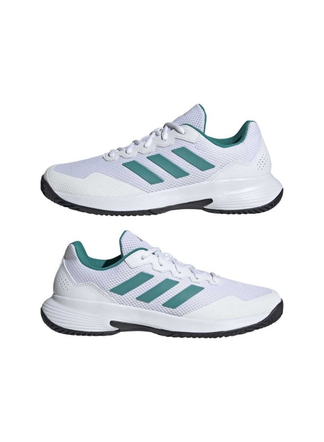 Adidas Adidas Gamecourt 2 M White Tennis Shoes For Men - Image 1