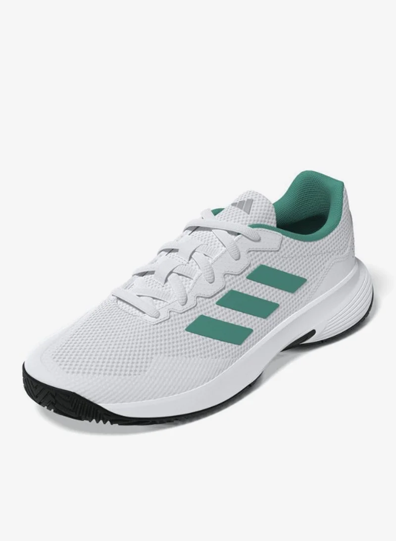 Adidas FTWWHT/PURTEA/CBLACK Gamecourt 2 Tennis Shoes for Men | Best Price UAE