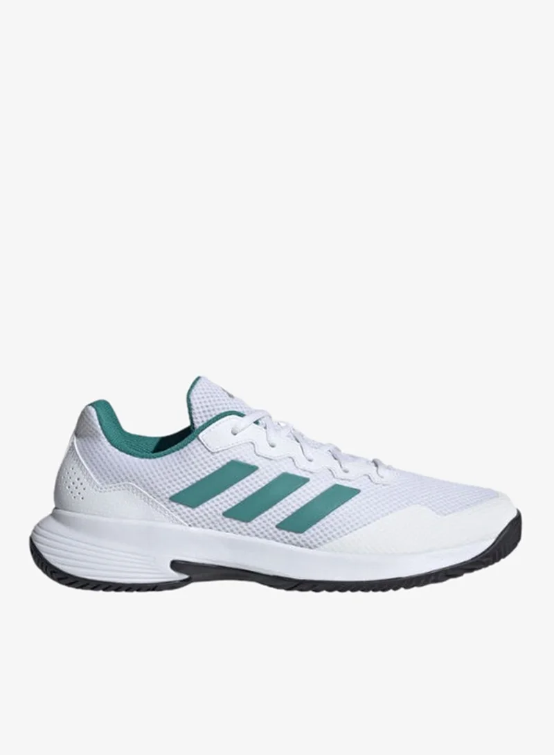 Adidas FTWWHT/PURTEA/CBLACK Gamecourt 2 Tennis Shoes for Men | Best Price UAE
