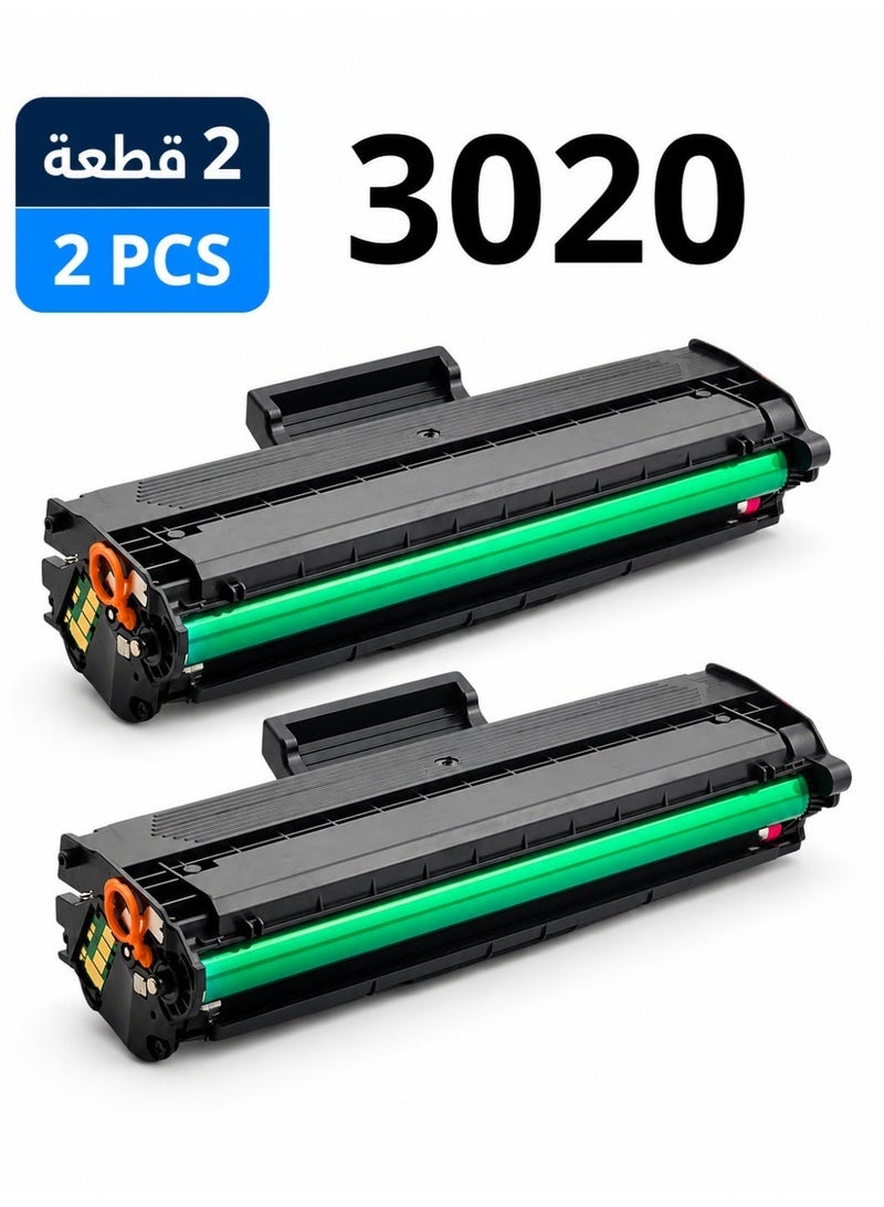 خرطوشة حبر 3020 3025 حبتين متوافقة مع طابعة Xerox Phaser 3020 وWorkCentre 3025 106R02773 - Image 1