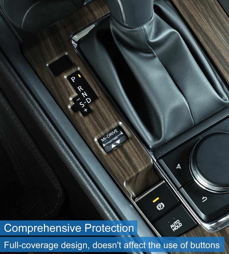 Birbenben Wood Center Console Cover Trims Fit for Mazda CX50 Gas 2023-2026 - Image 3