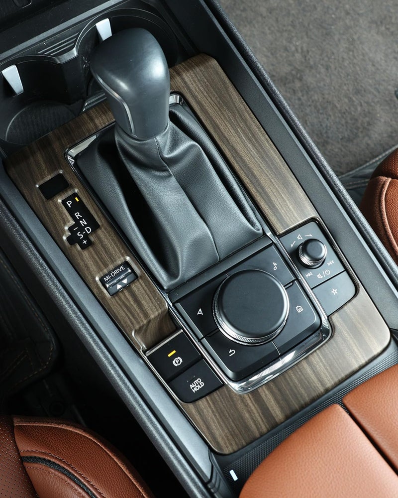 Birbenben Wood Center Console Cover Trims Fit for Mazda CX50 Gas 2023-2026 - Image 1