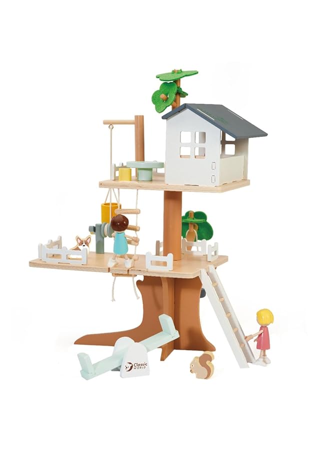 كلاسيك ورالد مغامرة بيت الشجرة: أطلق العنان للعب الخيالي، إنها لعبة بيت الشجرة للأطفال وألعاب التظاهر للأطفال الصغار - Image 3