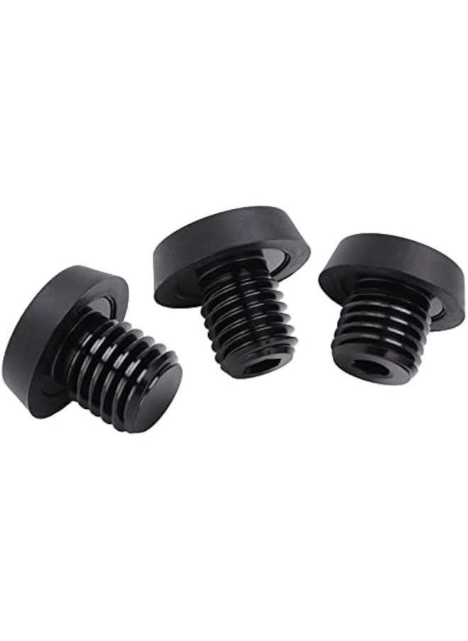 Generic - Pool cues Extension , Billiard cues Rubber Bumper Pool cues Block  Connected Extension Billiard Accessories , For Most Pool Cues (Globe cl ub Back Plug Screw) - Image 1