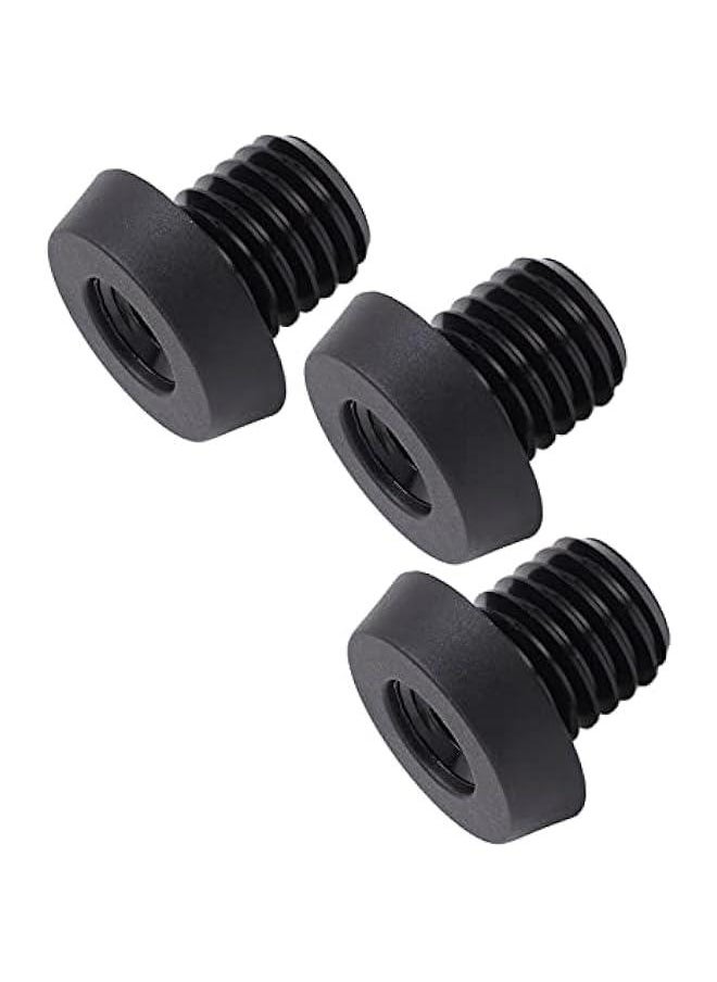 Generic - Pool cues Extension , Billiard cues Rubber Bumper Pool cues Block  Connected Extension Billiard Accessories , For Most Pool Cues (Globe cl ub Back Plug Screw) - Image 1