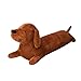 KOWAKA KOWAKA Dachshund Dog Plush Pillow Lifelike Stuffed Throw Cushion Dachshund Animals Pillow for Sofa Chair Home  - Image 2