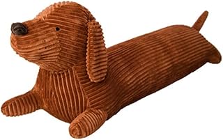 KOWAKA KOWAKA Dachshund Dog Plush Pillow Lifelike Stuffed Throw Cushion Dachshund Animals Pillow for Sofa Chair Home  - Image 1