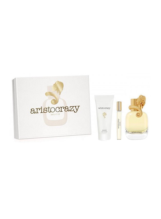 aristocrazy Intuitive Women Set Edt 80Ml, 75Ml Bl Shimmer And 10Ml Spray
