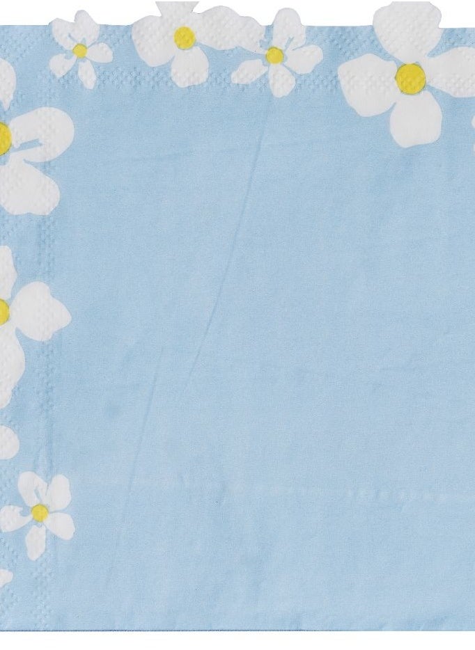 Ginger Ray Ginger Ray Flower Edge Floral Napkins - Beautiful Party Napkins  - Image 3