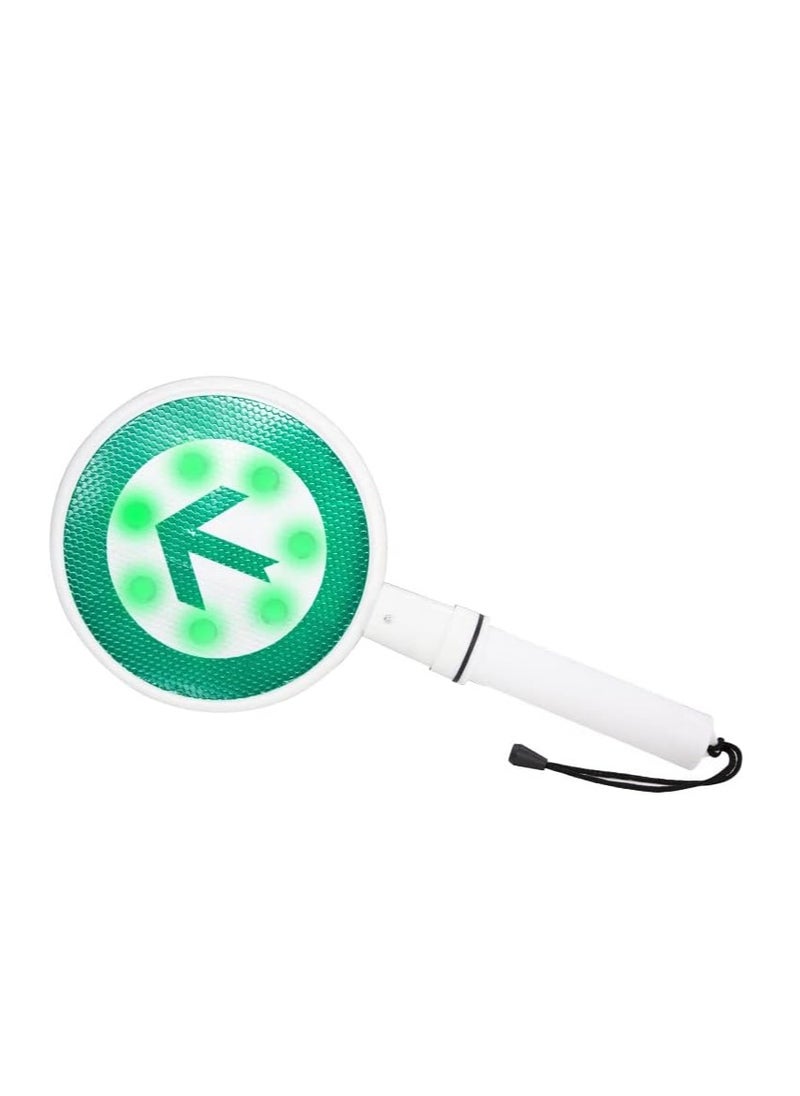BERRY - BERRY Stop and Go Traffic Control Flashing LED Light | Handheld Bi- Directional Warning 16 LED Traffic Safety Baton | Battery Powered Safety Baton - Image 1