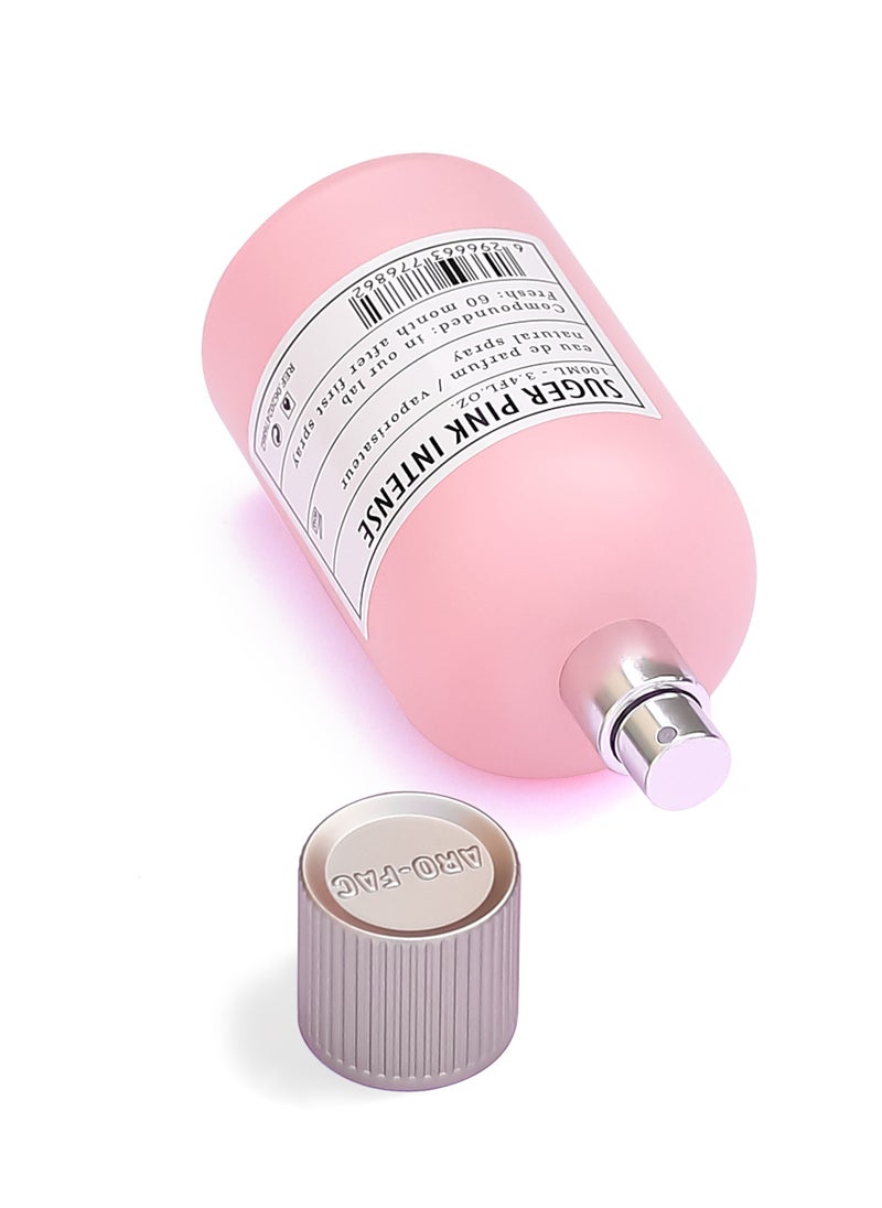 AMD Perfumes Aro Fac Suger Pink Intense By AMD Perfumes Women Fragrance EDP 100ml  - Image 3