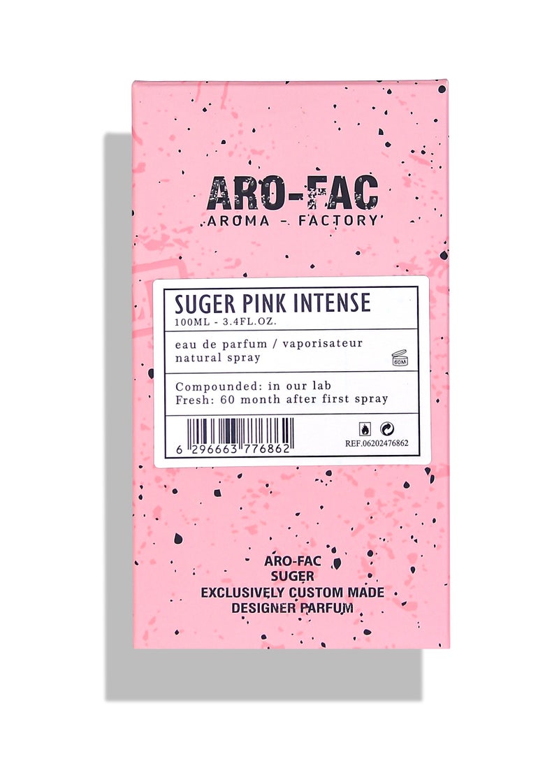 AMD Perfumes Aro Fac Suger Pink Intense By AMD Perfumes Women Fragrance EDP 100ml  - Image 5