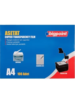 Bigpoint Photocopy Transparency A4 100 Micron 