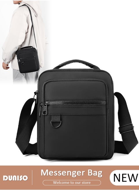 Waterproof And Durable Messenger Bag For Men,Casual And Stylish Shoulder Crossbody Bag With Many Pocket For A Convenient Daily Life,Multipurpose And Large Capacity Shoulder Bag For Travel, Work,Sport