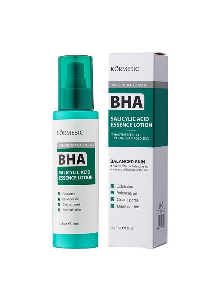 Kormesic Salicylic Acid Essence Milk 130ml | Deep Oil Control & Hydration, Balances Skin - Image 1