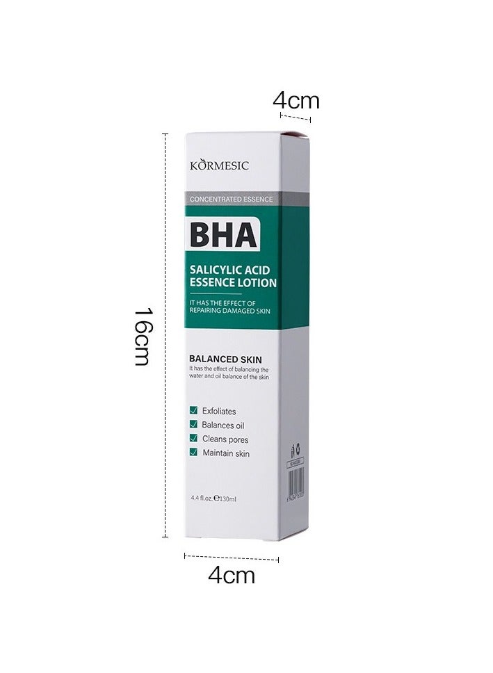 Kormesic Salicylic Acid Essence Milk 130ml | Deep Oil Control & Hydration, Balances Skin - Image 2