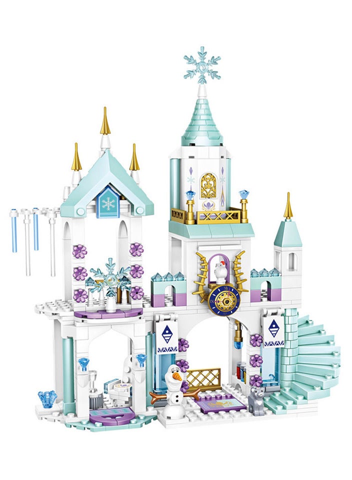 Children educational cube game in the shape of a princess castle - Image 1