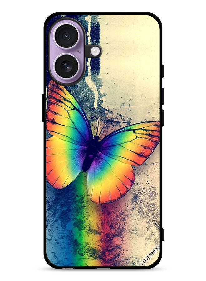 Covernex Apple iPhone 17 Protective Case Cover Vintage Rainbow Butterfly - Image 1