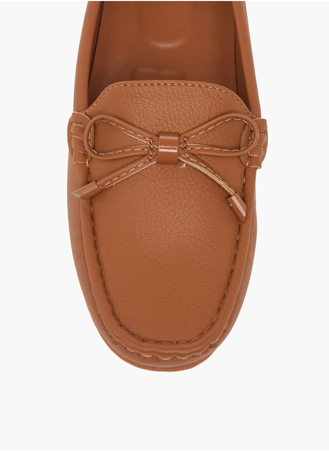 Le Confort Women's Bow Detail Slip-On Loafers  - Image 4