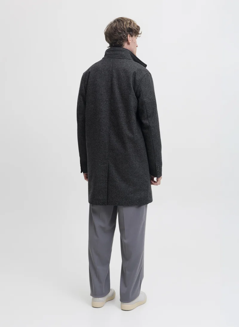 JACK & JONES High Collar Over Coat